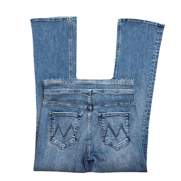 Mother The Triple Stack Insider Ankle in Chick Flick Wash Jeans Belted Size 26 - Picture 8 of 15